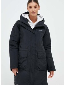 Columbia rövid kabát női, fekete, téli