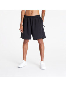 Férfi rövidnadrág Nike Solo Swoosh Men's French Terry Shorts Black/ White