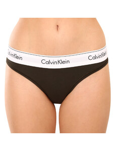Calvin Klein Sötétzöld női bugyi