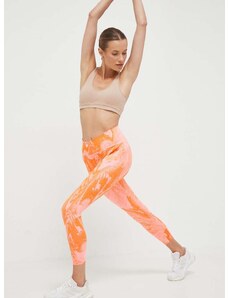 adidas by Stella McCartney edzős legging TruePurpose Optime narancssárga, mintás