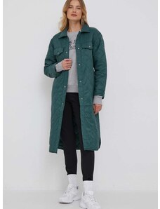 Pepe Jeans rövid kabát Nash női, zöld, átmeneti