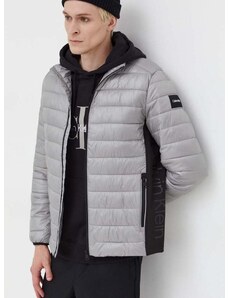 Calvin Klein rövid kabát férfi, szürke, téli