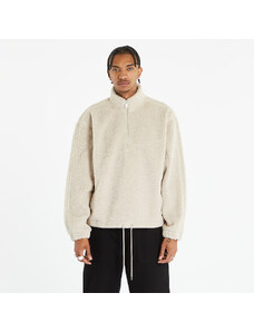 Férfi kapucnis pulóver adidas Originals Premium Essentials Fleece Half-Zip Crewneck Wonder Beige