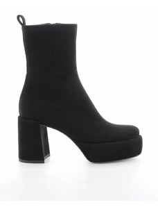 Kennel & Schmenger magasszárú cipő velúrból Clip fekete, női, magassarkú, 21-60020.470