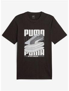 Black Men's T-Shirt Puma Sneaker - Men