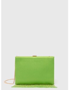 Pinko lapos táska zöld