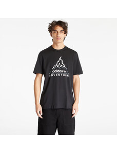 Férfi póló adidas Originals Adventure Volcano Short Sleeve Tee Black