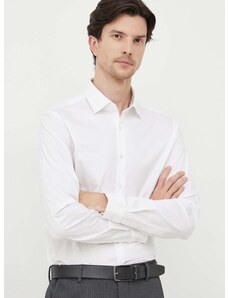 Calvin Klein ing férfi, galléros, fehér, slim