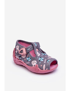 Kesi Befado Rabbit slippers Sandals, grey and pink