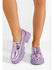 Zapatos Dama azienda lila női mokaszín