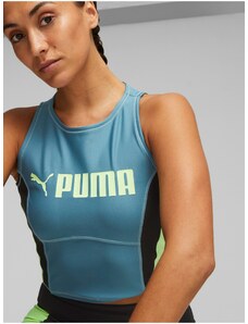 Puma Fit Eversculpt Blue Womens Sports Top - Women