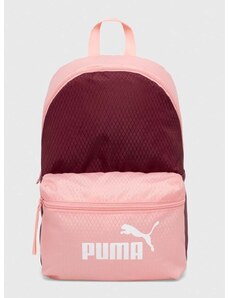 Puma hátizsák rózsaszín, női, kis, nyomott mintás