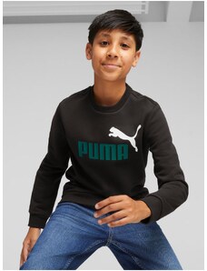 Black Boys Sweatshirt Puma ESS+ 2 Col - Boys