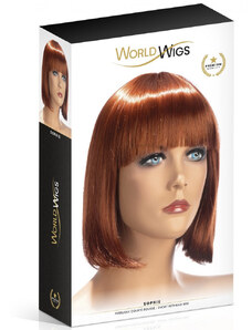 World Wigs Sophie rövid, vörös paróka