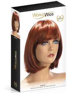 World Wigs Camila középhosszú, vörös paróka