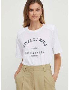 Notes du Nord t-shirt női, fehér