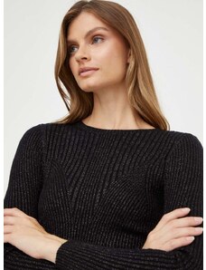 Silvian Heach gyapjúkeverék pulóver könnyű, női, fekete