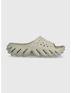 Crocs papucs Echo Slide szürke, női, 208170