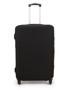 BASIC Solier fekete bőröndhuzat mérete L BLACK (L) SA54)