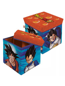 Dragon Ball játéktároló doboz tetővel 30x30x30cm