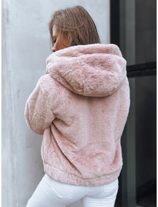 Oversize women's jacket FRESCO pink Dstreet from