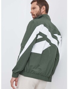 Reebok Classic rövid kabát férfi, zöld, átmeneti