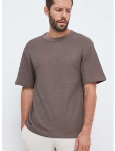 Reebok Classic t-shirt barna, férfi, sima