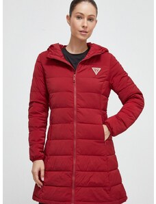 Guess rövid kabát női, bordó, téli