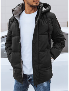 BASIC Fekete stílusos férfi kabát TX4463