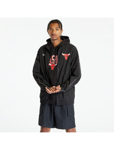 Férfi széldzseki New Era NBA Track Jacket Chicago Bulls Black/ Front Door Red