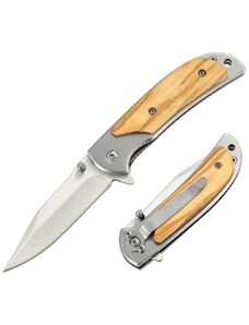 IZMAEL Ludano Outdoor összecsukható kés-Barna/Tip3 KP27806