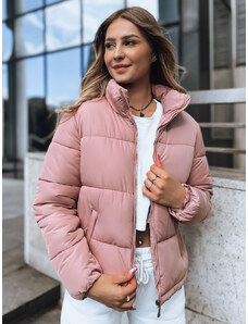 BASIC Rózsaszín steppelt rövid kabát LAROSE TY3768