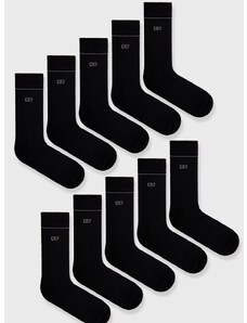 CR7 Cristiano Ronaldo zokni (10-pack) fekete