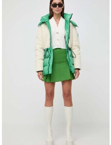 Karl Lagerfeld pehelydzseki női, zöld, téli