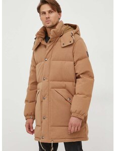 Polo Ralph Lauren gyapjú kabát bézs, téli