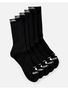 Socks Rip Curl BRAND CREW SOCK 5-PK Black
