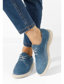 Zapatos Karysa v2 kék női derby cipő
