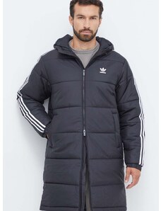 adidas Originals rövid kabát fekete, férfi, téli