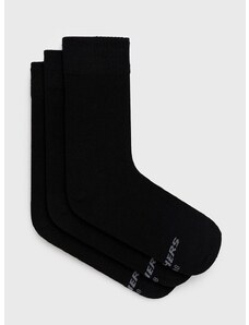 Skechers zokni (3 pár) fekete, női