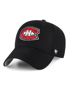 47brand sapka Montreal Canadiens fekete, nyomott mintás, H-MVP10WBV-BKD