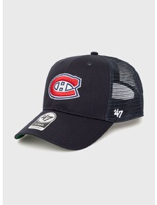 47 brand sapka Montreal Canadiens NHL Chicago Blackhawks sötétkék, nyomott mintás, H-BRANS10CTP-NY