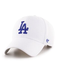 47 brand sapka MLB Los Angeles Dodgers fehér, nyomott mintás, B-MVP12WBV-WHC