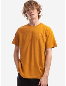 Wood Wood pamut póló Sami Classic T-shirt narancssárga, sima