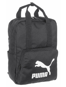 Szögletes formájú, kézipoggyász táskának is alkalmas fekete hátizsák Puma