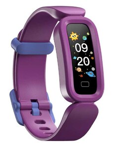 Smart Watch S90 gyerek okoskarkötő fitneszkarkötő aktivitásméréssel - lila