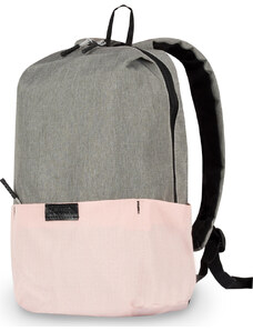 BASIC SOLIER szürke-rózsaszín utazó hátizsák SW01