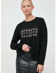 Liu Jo gyapjúkeverék pulóver könnyű, női