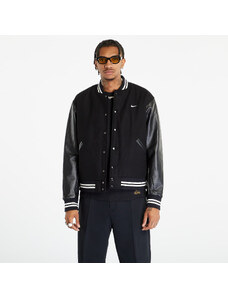 Férfi bomber Nike Authentics Men's Varsity Jacket Black/ White