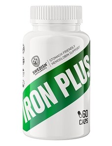Swedish Supplements Iron Plus - 60 kapsz.