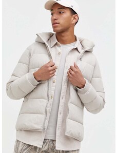Abercrombie & Fitch rövid kabát férfi, szürke, téli